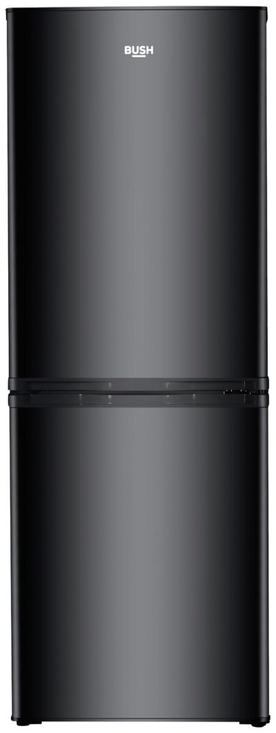 Bush - BSFF55152B2 - Fridge Freezer - Black